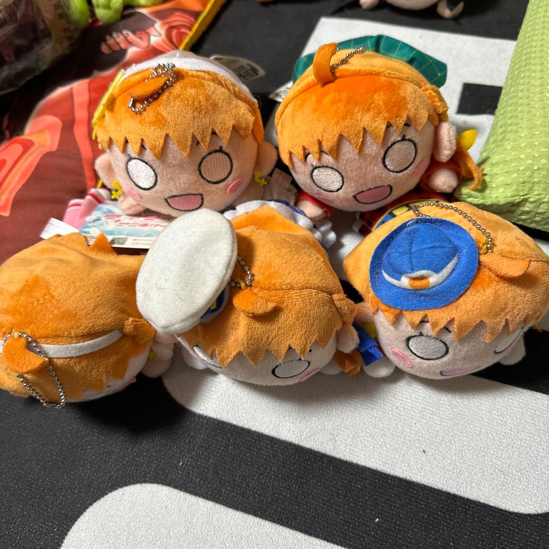 ラブライブ　寝そべりぬいぐるみセット売り