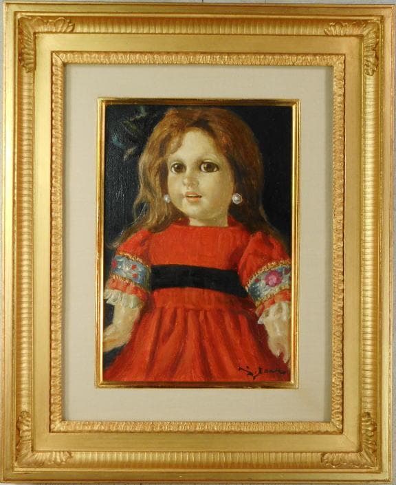 芝田米三　 　　ほほえみ（ビスクドール） 芝田米三 ほほえみ（ビスクドール）