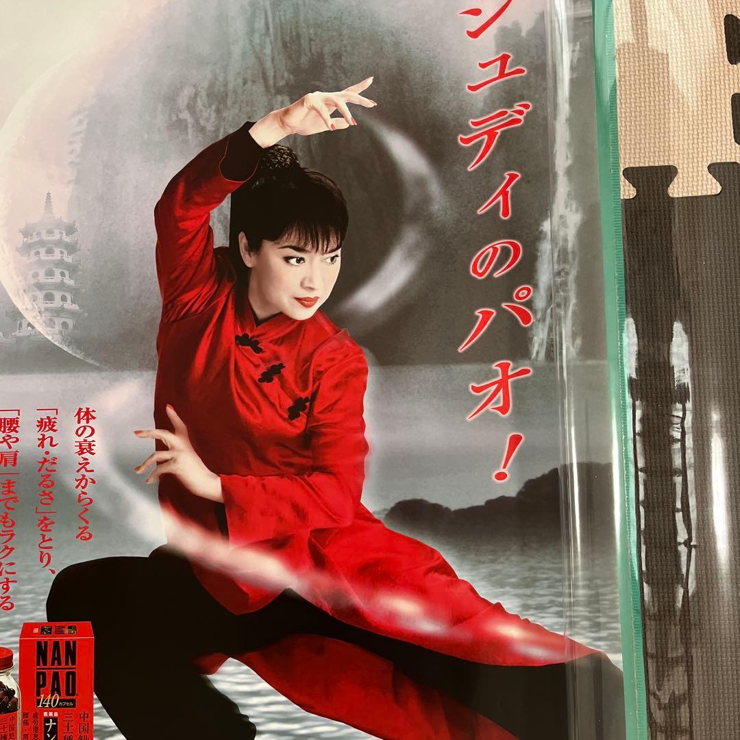 非売品 製薬会社 未使用ポスター B2サイズ ジュディ・オング