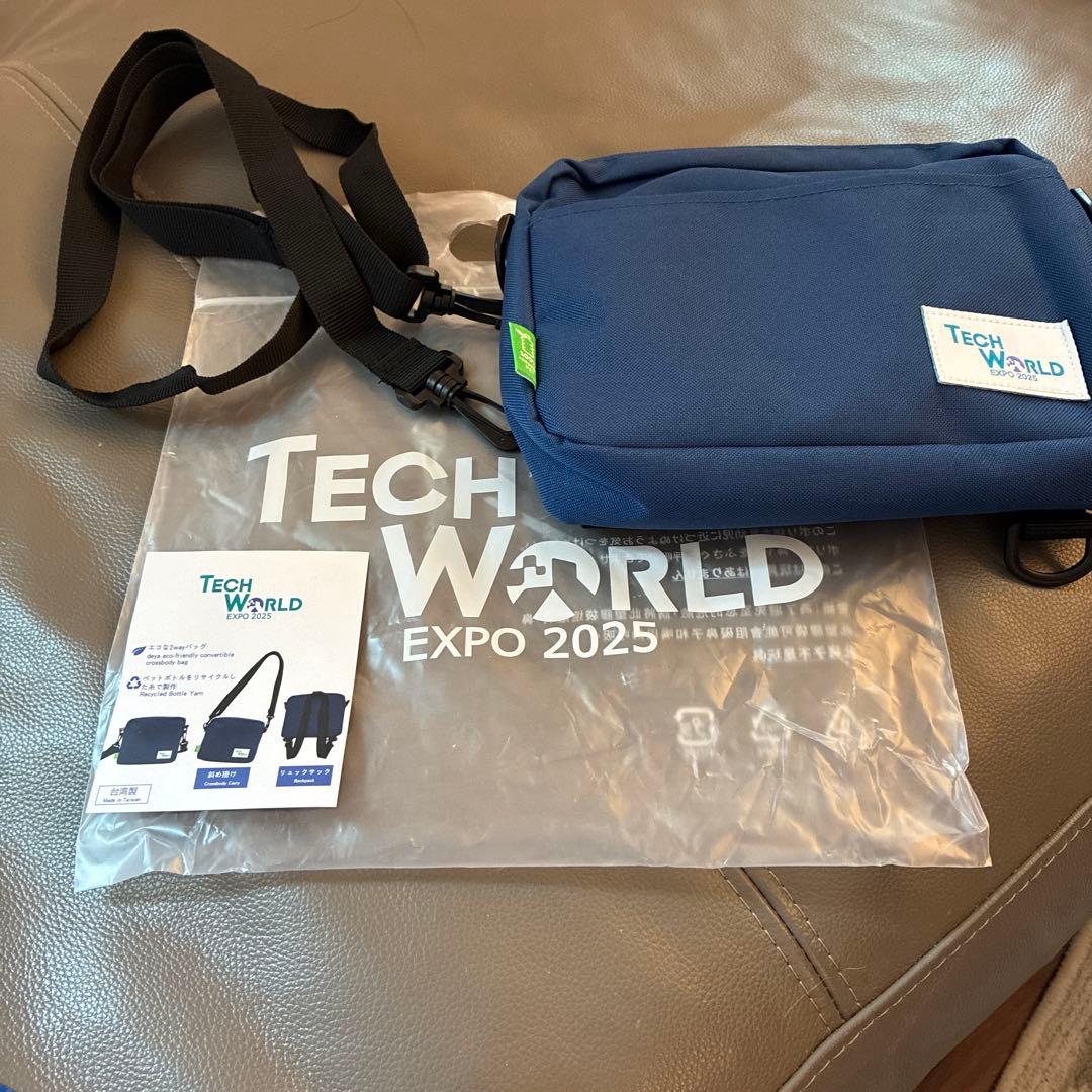 TECH WORLD 台湾パビリオン 大阪・関西万博 2025 ショルダーバッグ