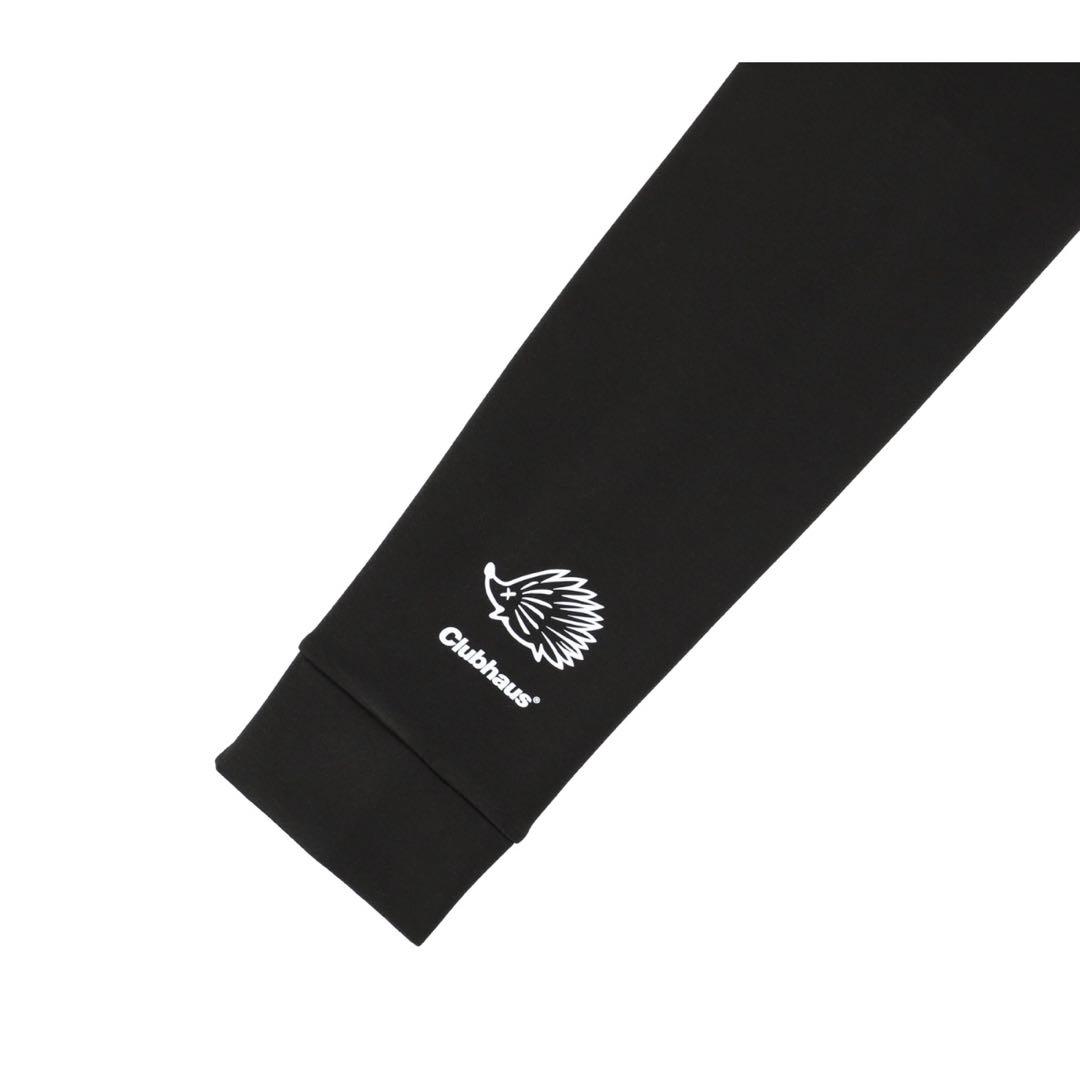 新品CLUBHAUS×TANGRAM コラボ ダンボールニットパーカー ブラック