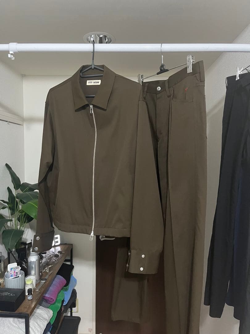 ttt_msw 21ss セットアップ TTT MSW 21ss tailored jacket & slacks - メルカリ