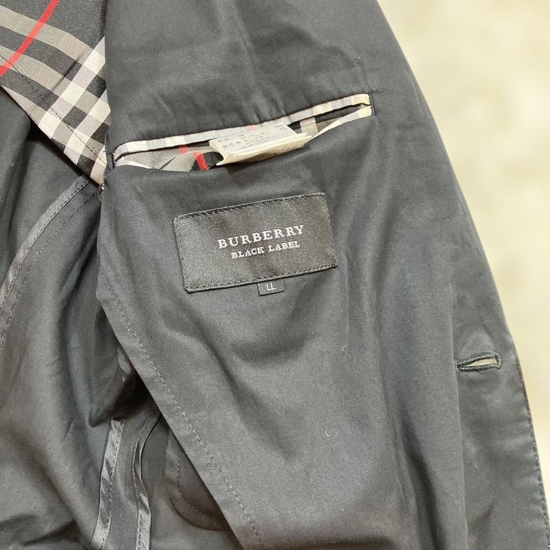 極美品 バーバリーブラックレーベル テーラードジャケット ノバ