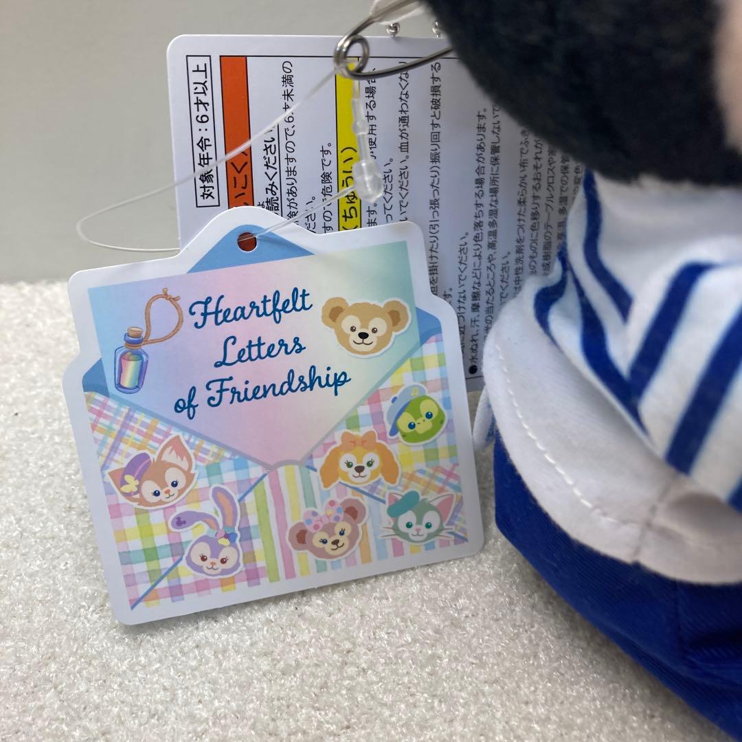 ダッフィー　ミッキーマウス 　ぬいぐるみバッジ　ぬいば　ディズニー