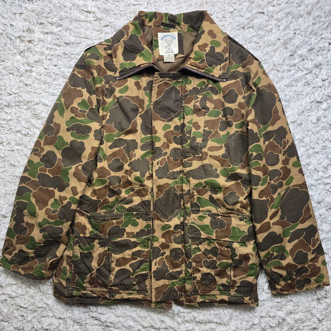 90s ダックハンターカモ カモ柄 マウンテンパーカー ハンティング フードなし 楽天市場】古着 90年代 FIELD & STREAM 迷彩柄 ダックハンターカモ
