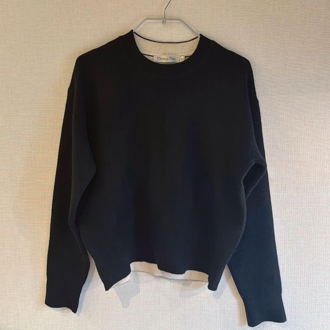 クリスチャンディオール J'ADIOR カシミヤニット ボクシーセーター