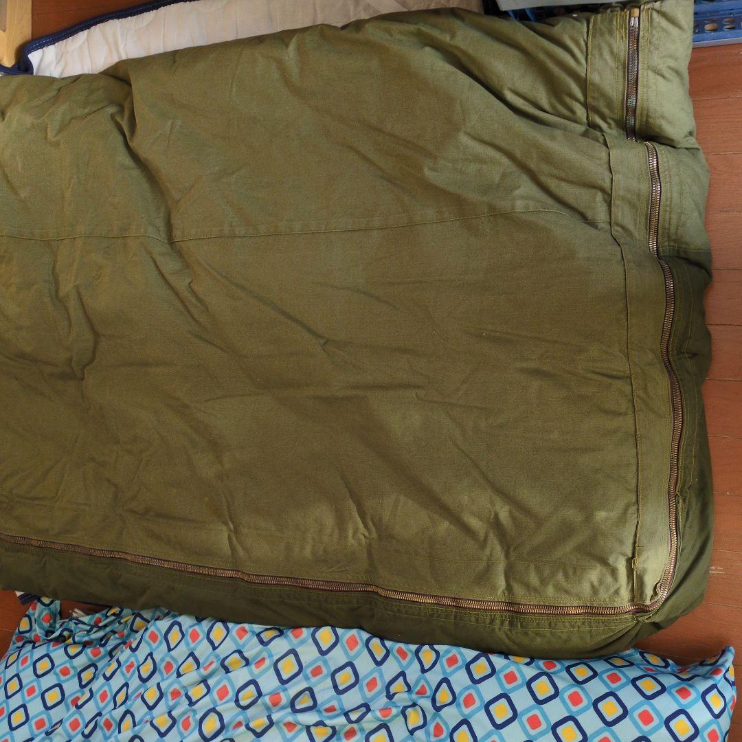 WOODS ウッズ ヴィンテージ ミリタリー 米軍 寝袋 シュラフ - メルカリ