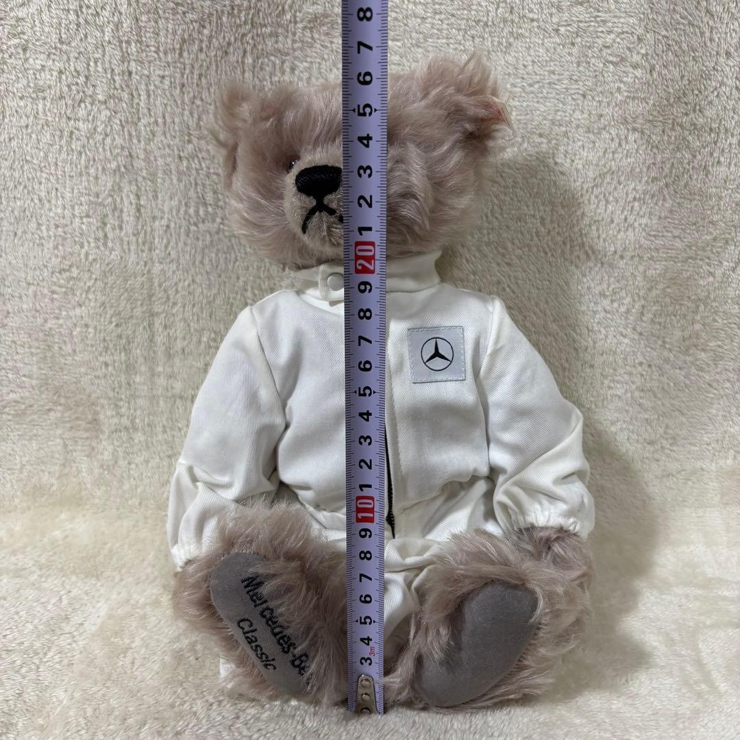 【限定品】Steiff シュタイフ ベンツ コラボ ベア 白タグ 赤文字