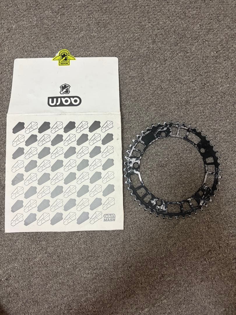 Aarn チェーンリング mash sf Yahoo!オークション - MASH SF AARN チェーンリング 47T SMOKE 新品未