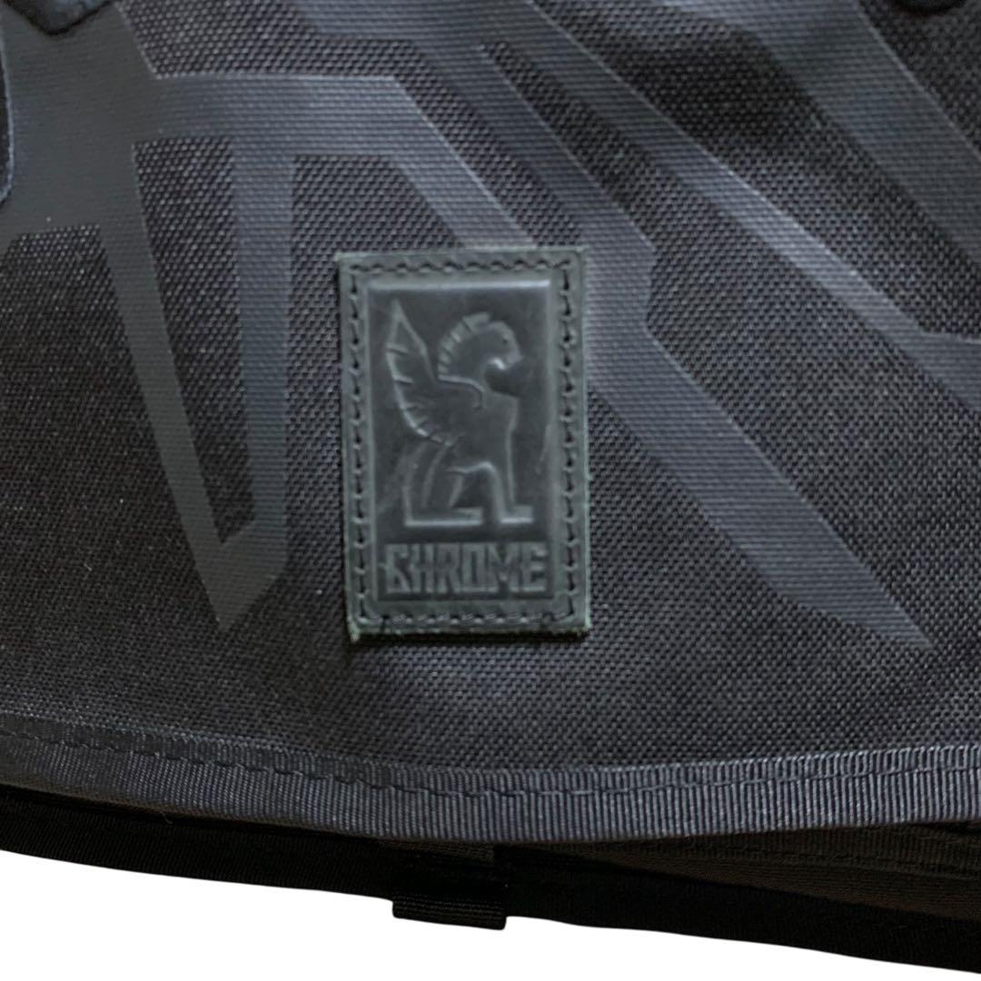 CHROME 澁谷忠臣 SENSE コラボ メッセンジャーバッグ 大容量 刺繍