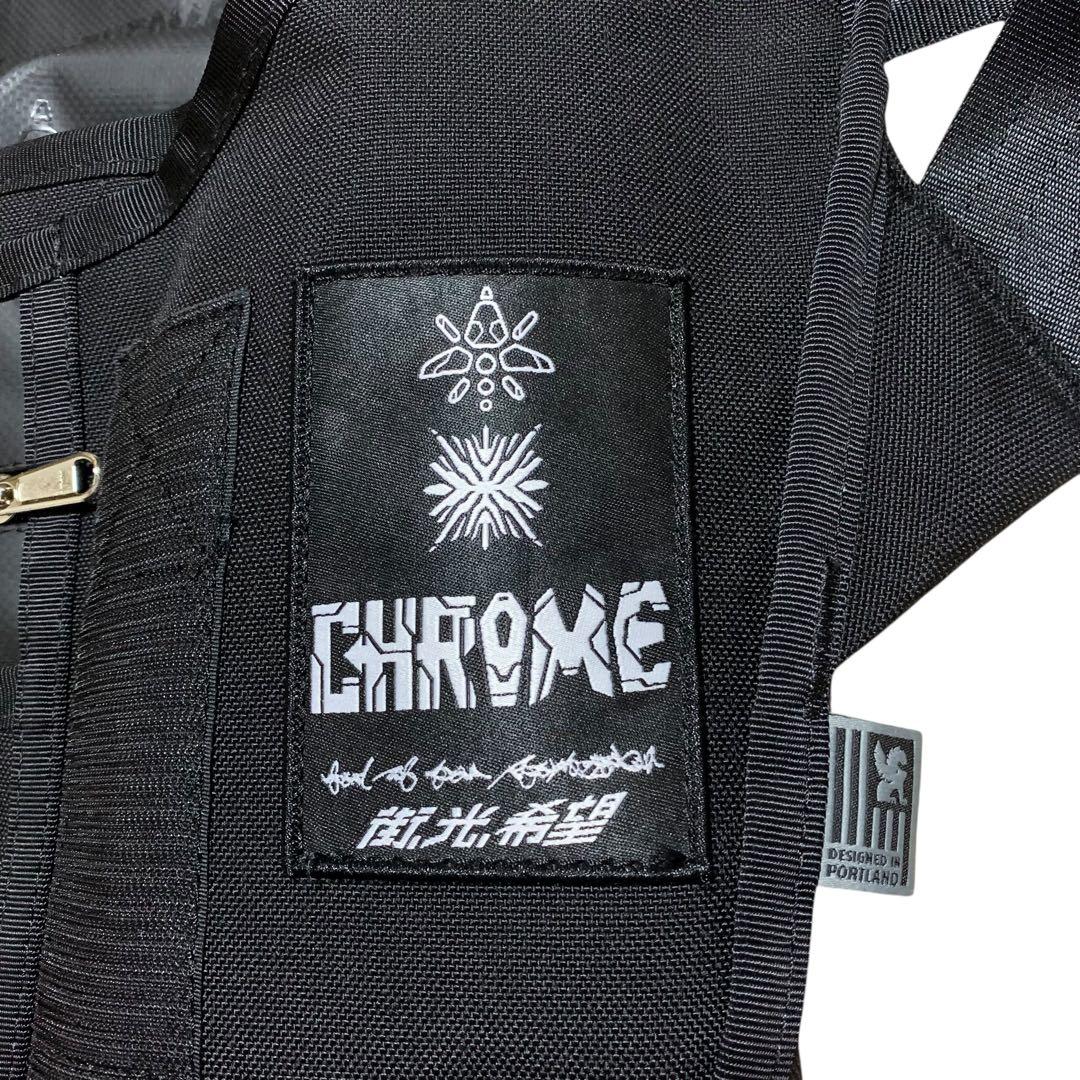 CHROME 澁谷忠臣 SENSE コラボ メッセンジャーバッグ 大容量 刺繍