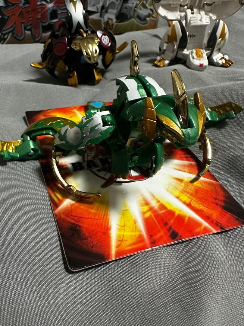 爆丸 爆TECH 神3 士ガリュウ 磁ドラガオン 轟フドウ 箱付き - メルカリ