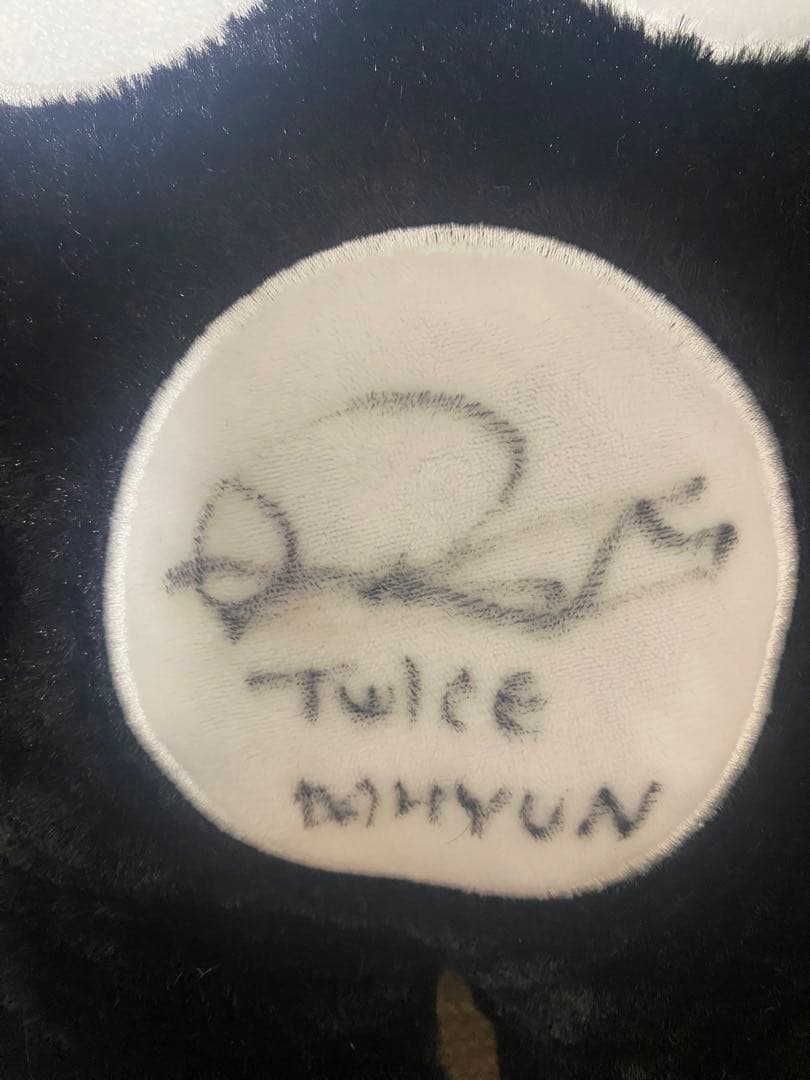 本物】TWICE グッズ ダヒョン直筆サイン ぬいぐるみ abemaTV - メルカリ