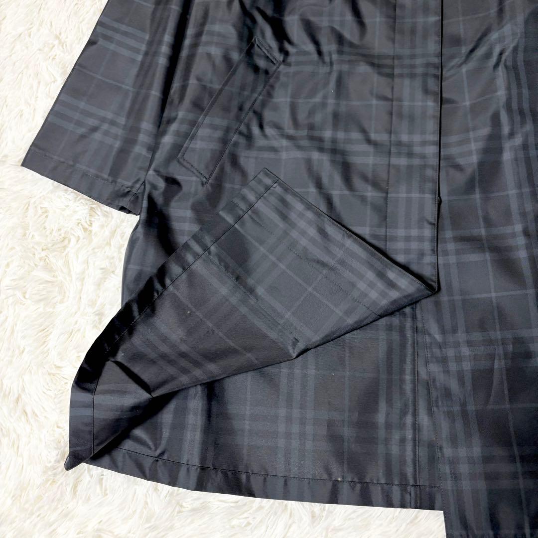 バーバリーロンドン ステンカラーコート ノバチェック 大きいサイズ 15