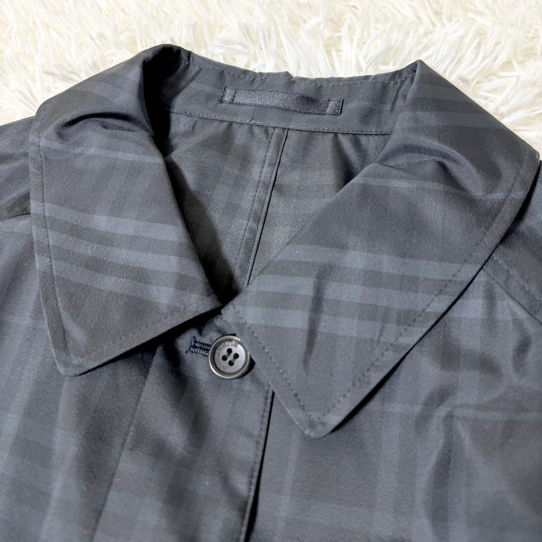 バーバリーロンドン ステンカラーコート ノバチェック 大きいサイズ 15