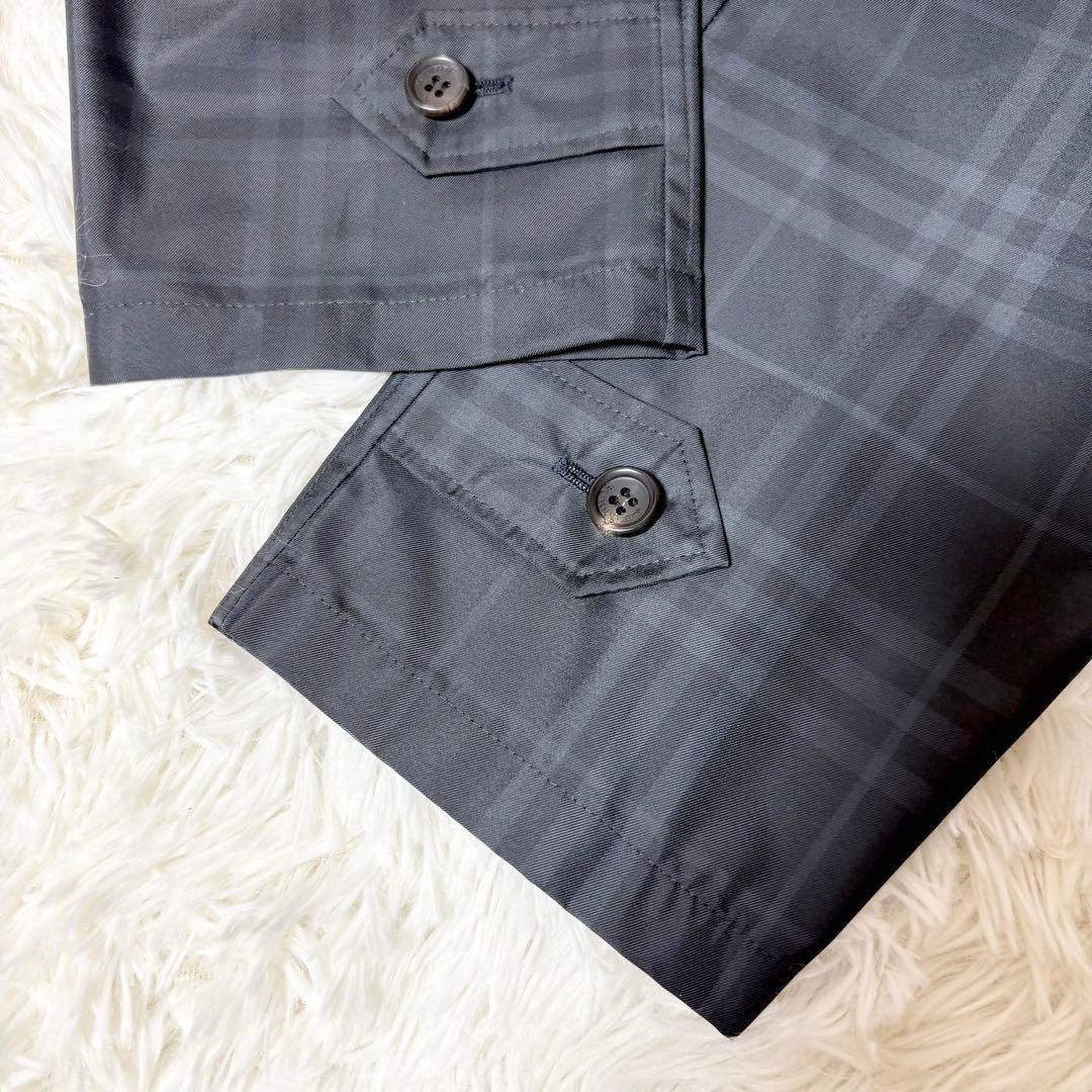 バーバリーロンドン ステンカラーコート ノバチェック 大きいサイズ 15