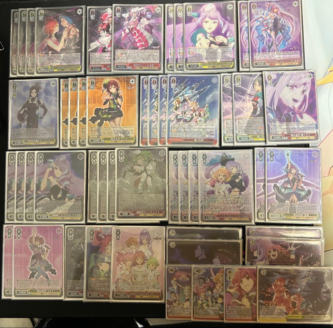 【ヴァイスシュヴァルツ】マクロスΔ 5枝2扉1電源 フルホイル フルDCRデッキ プレミアムブースター マクロスΔ ｜ ヴァイスシュヴァルツ｜Weiβ Schwarz