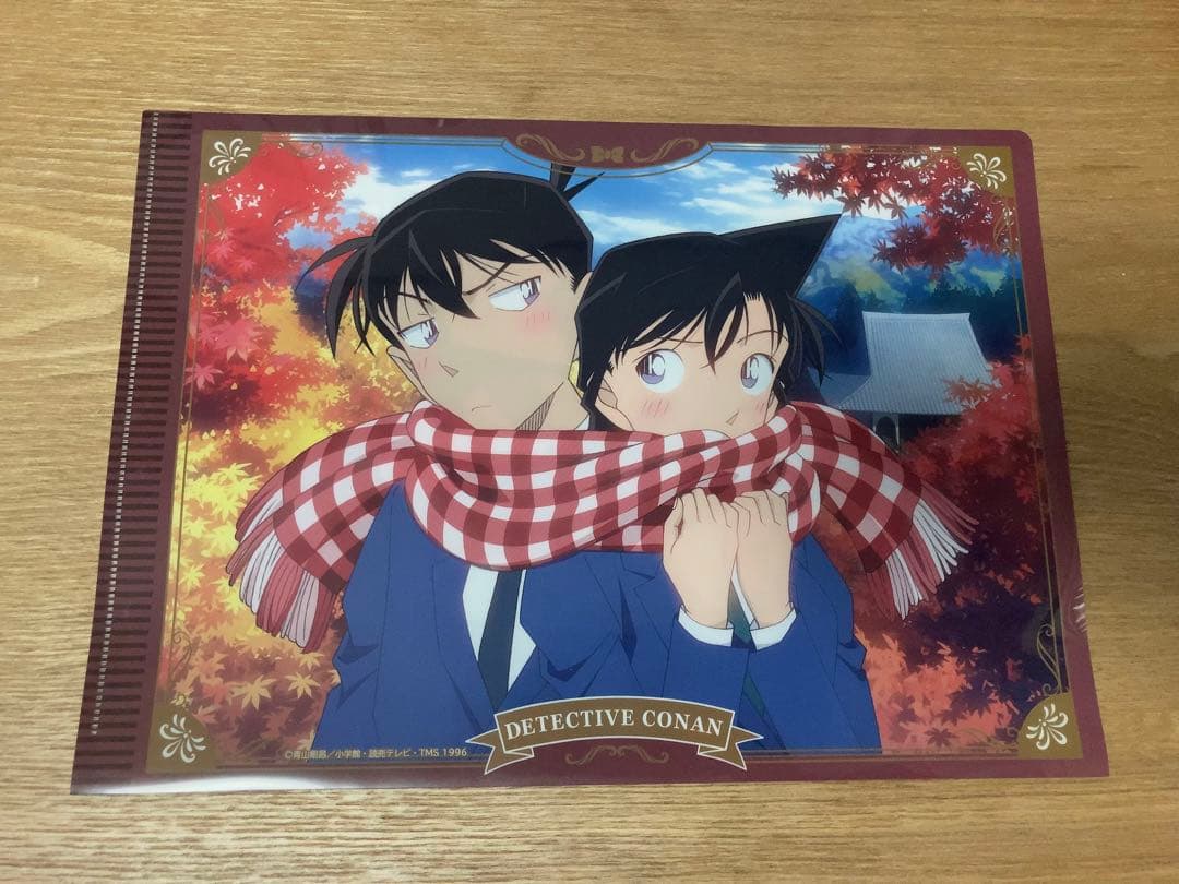 名探偵コナン クリアファイル 工藤新一 毛利蘭 - メルカリ