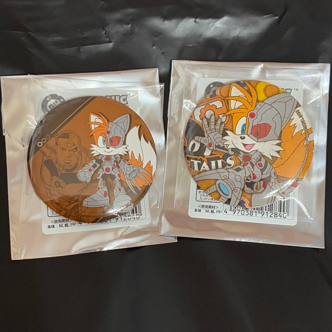 セガ ソニック テイルス DCコミックス TGS限定 缶バッジ - メルカリ