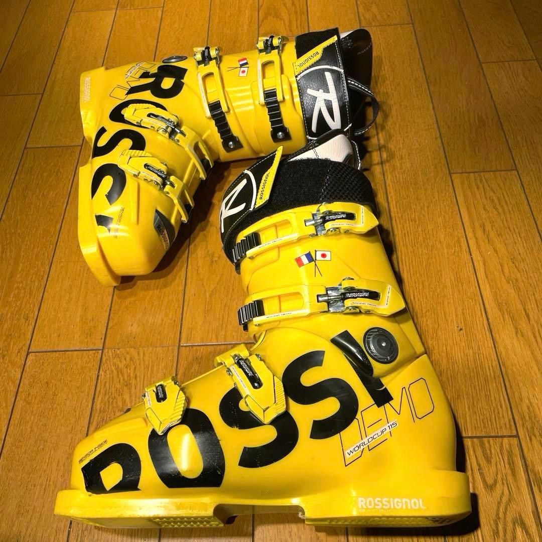 値下げ】rossignol WC DEMO115 26.0-26.5cm - メルカリ