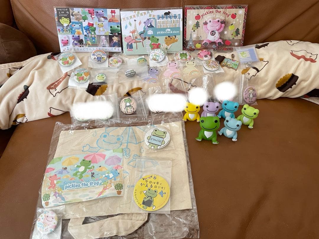 かえるのピクルス ビーンドール マスコット