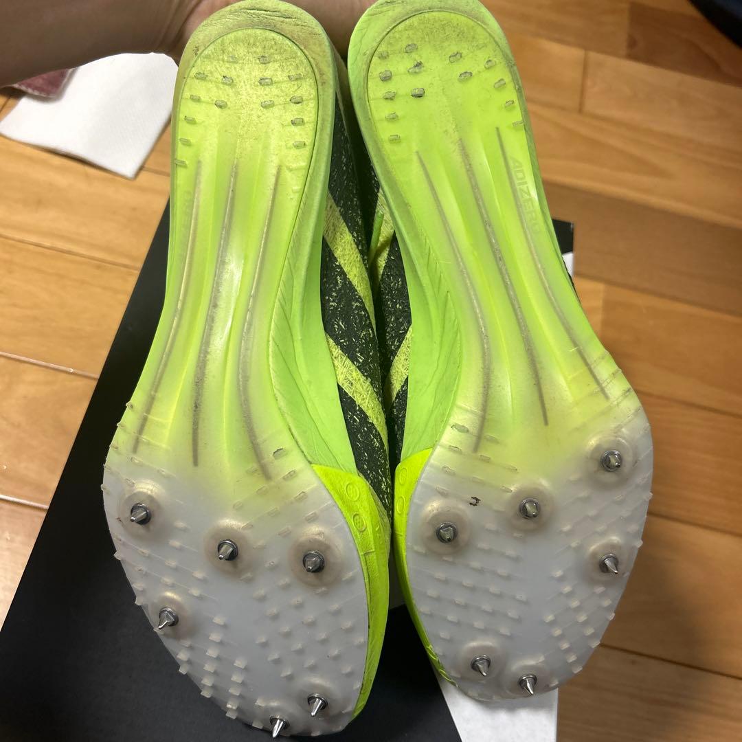 adidas 陸上競技 SP3スパイクシューズ イエロー/ブラック 28.0cm