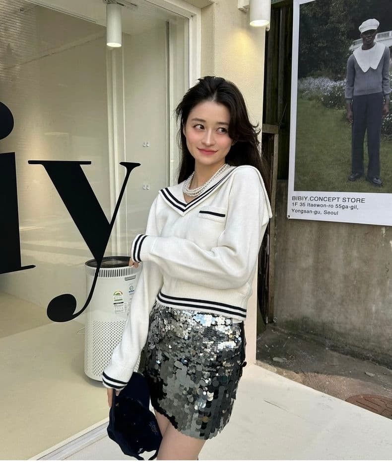 Bibiy. B. SAILOR KNIT セーラーニット - メルカリ