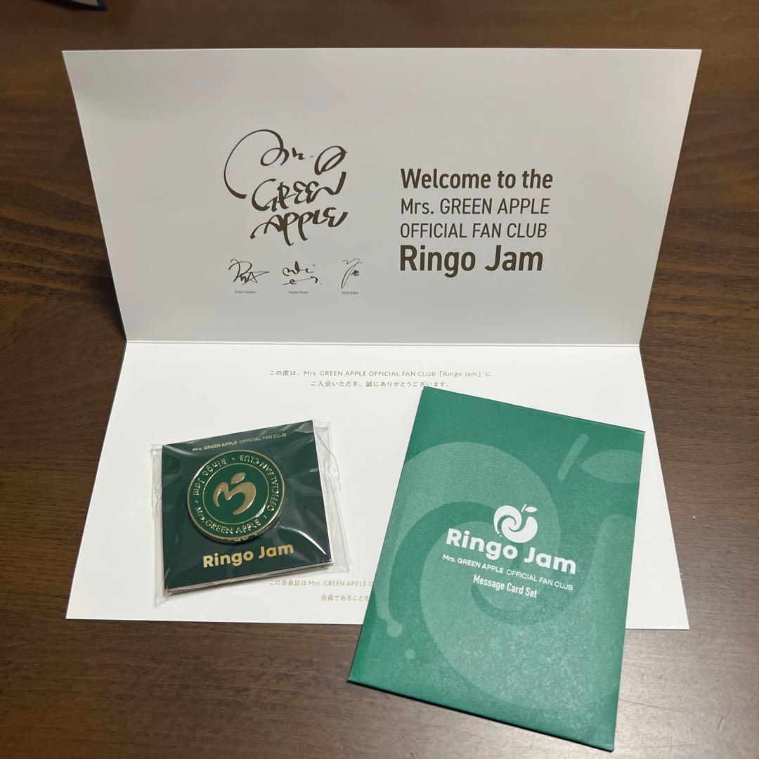 新品未開封】ミセスグリーンアップル FC会員 早期入会特典（非売品
