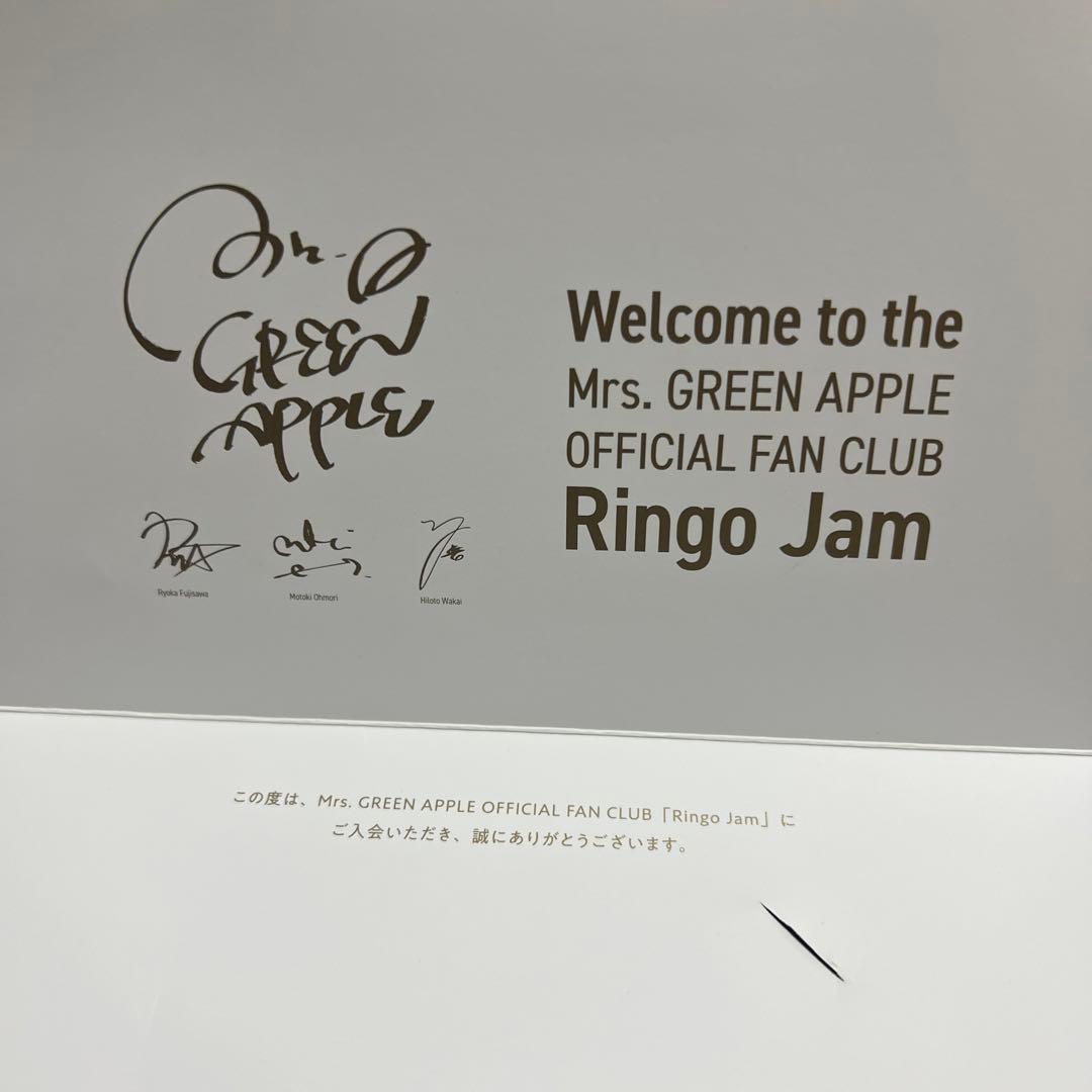 新品未開封】ミセスグリーンアップル FC会員 早期入会特典（非売品