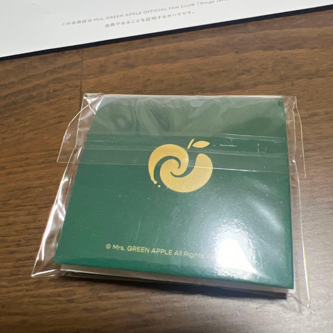 新品未開封】ミセスグリーンアップル FC会員 早期入会特典（非売品