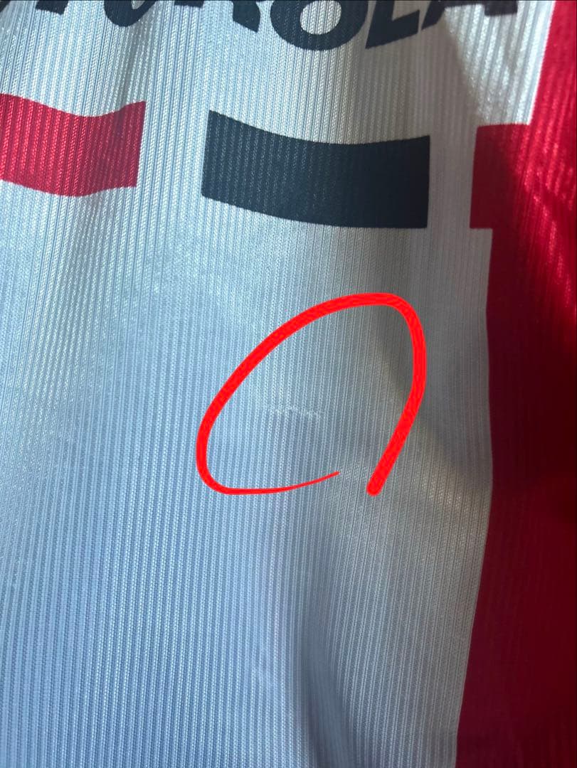 サンパウロFC】サッカーシャツ モトローラ 2000年 ユニフォーム 激レア