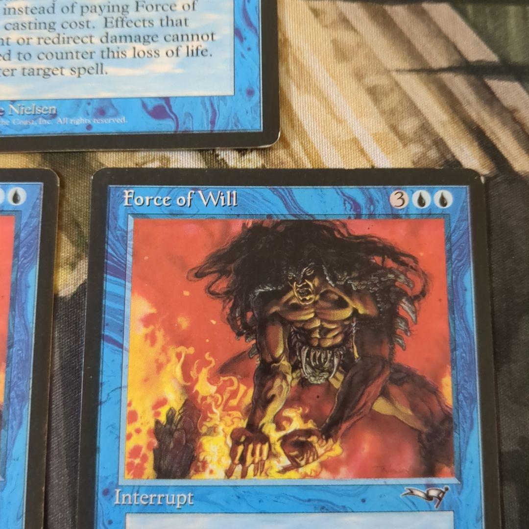 (ALL)Force of Will/意志の力　3枚