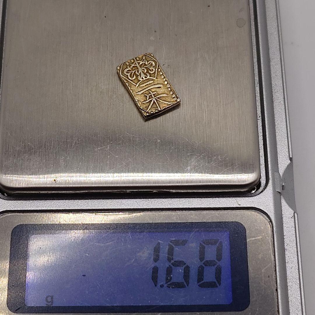 天保二朱判金 1832年〜1858年 1.68g fa1909
