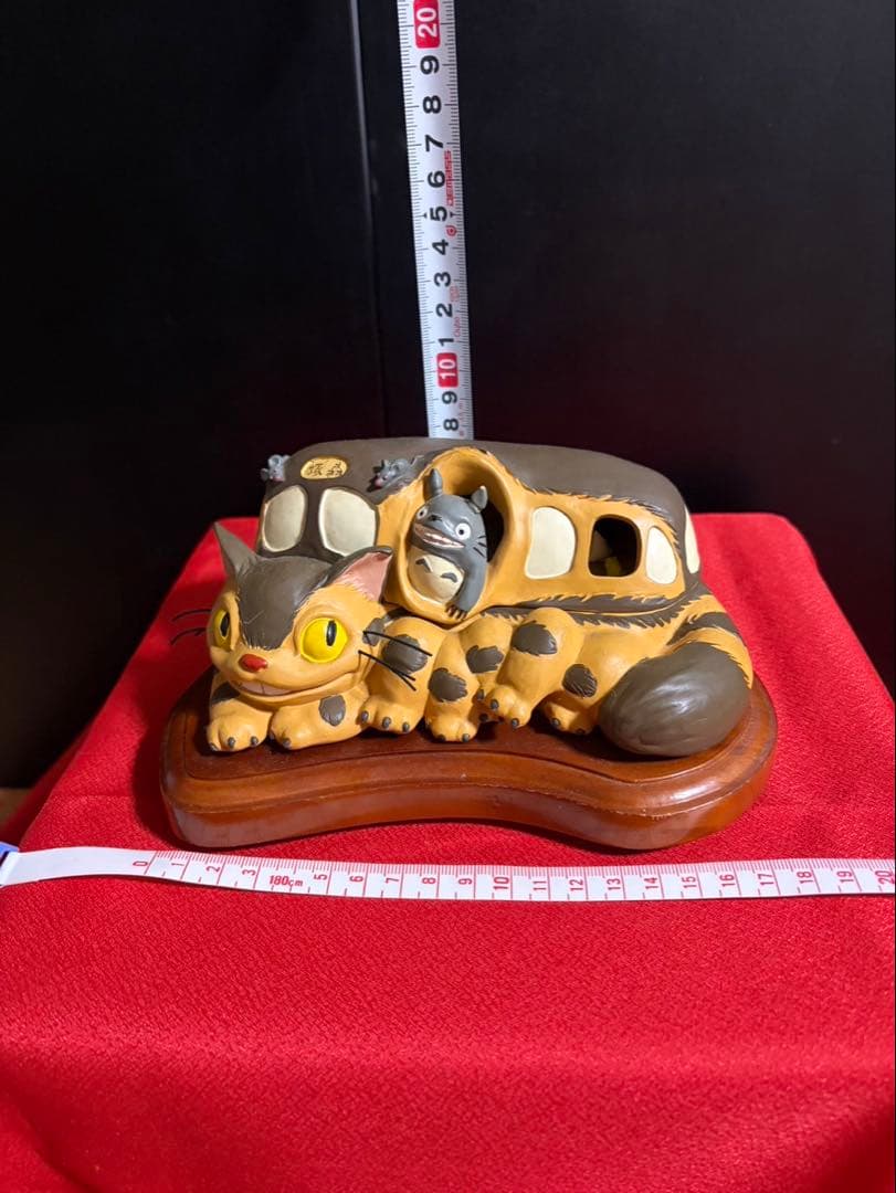 【となりのトトロ】ネコバストトロオルゴール付き小物入　初期モデル絶版品