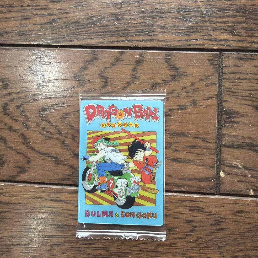ドラゴンボールカード T-27 ブルマ & 孫悟空 - メルカリ