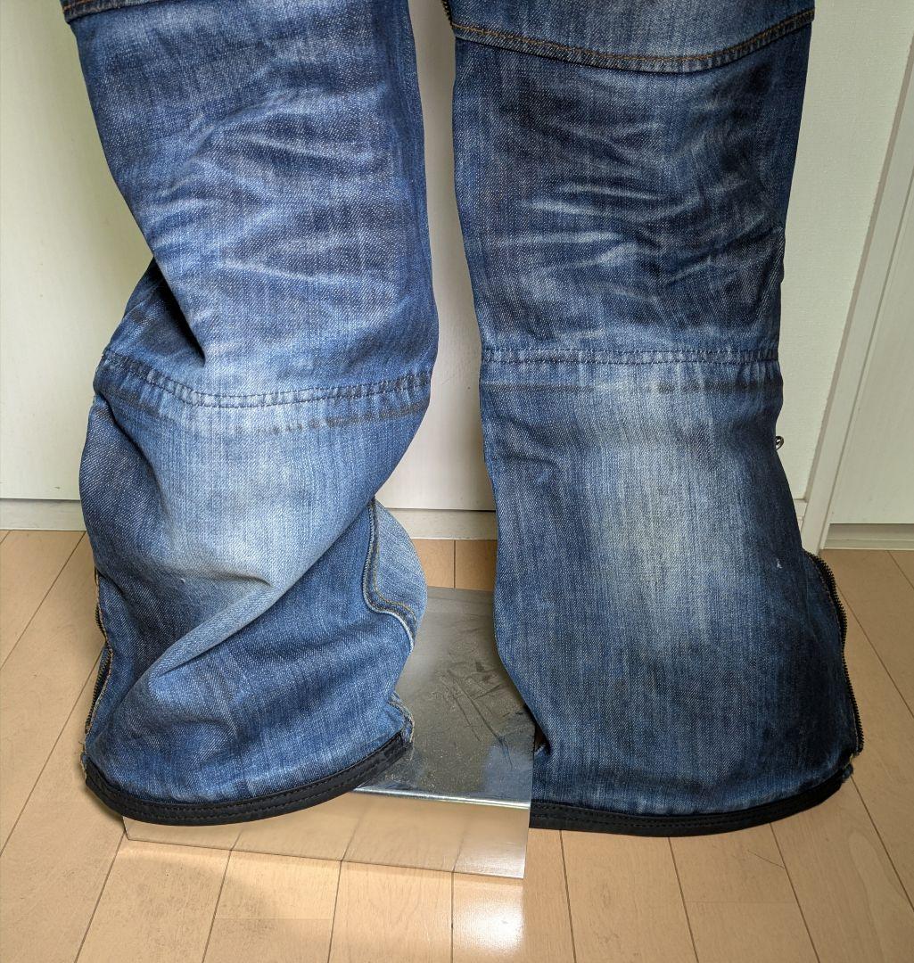 URBANUS JEANS スノーボードパンツ XL リアルデニム 工場 直