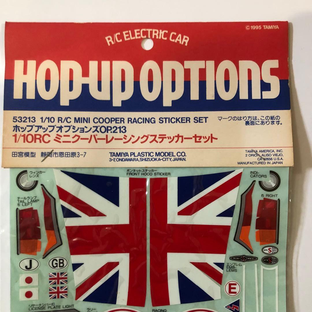 タミヤ 1/10RCミニクーパーレーシングステッカーセット - メルカリ