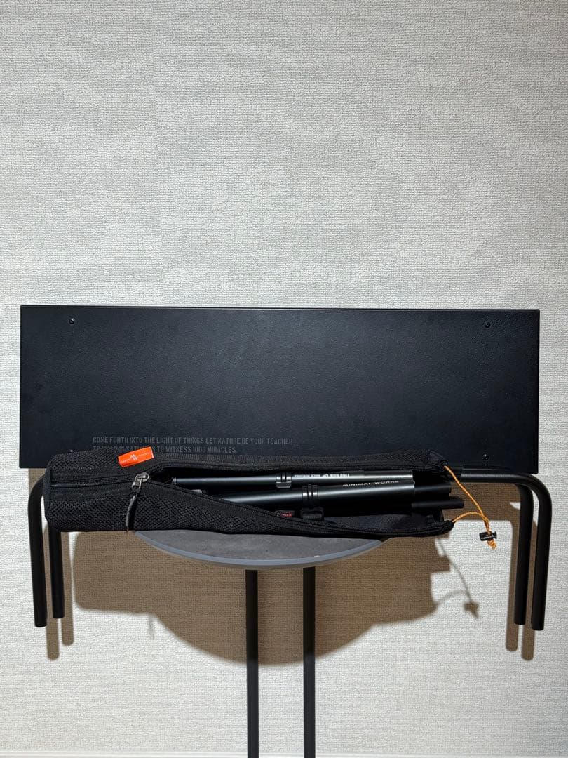 campgeeks インディアンハンガートップ M ブラック　ハンガーセット ミニマルワークス インディアンハンガー ブラック Mサイズ : plywood