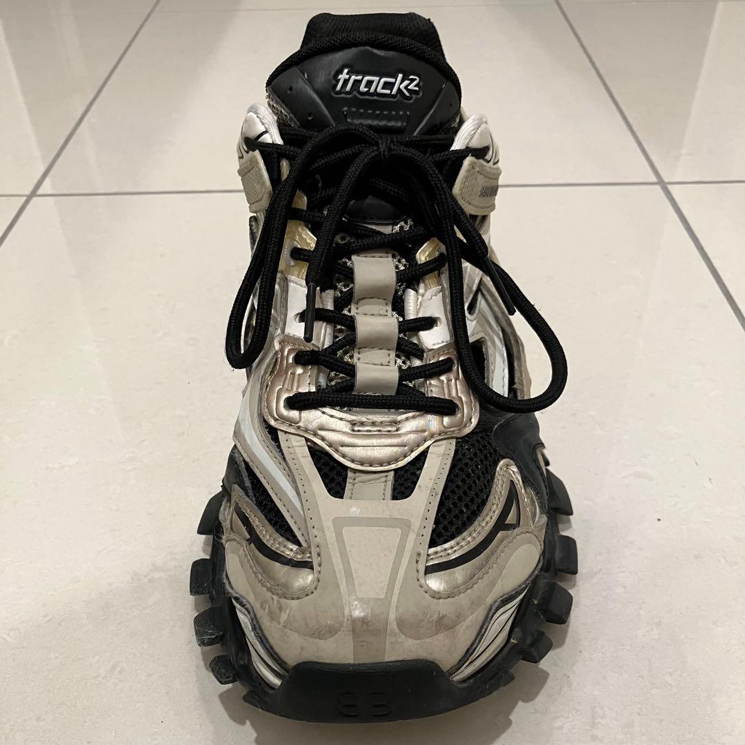 BALENCIAGA track2 Beige 43 27.5-28.5cm - メルカリ