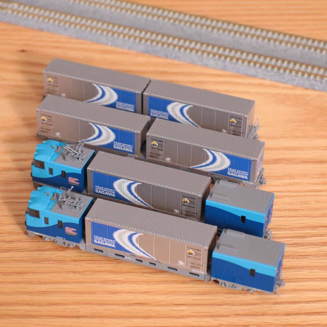 KATO10-1721 M250系スーパーレールカーゴ 基本セット4両 佐川急便