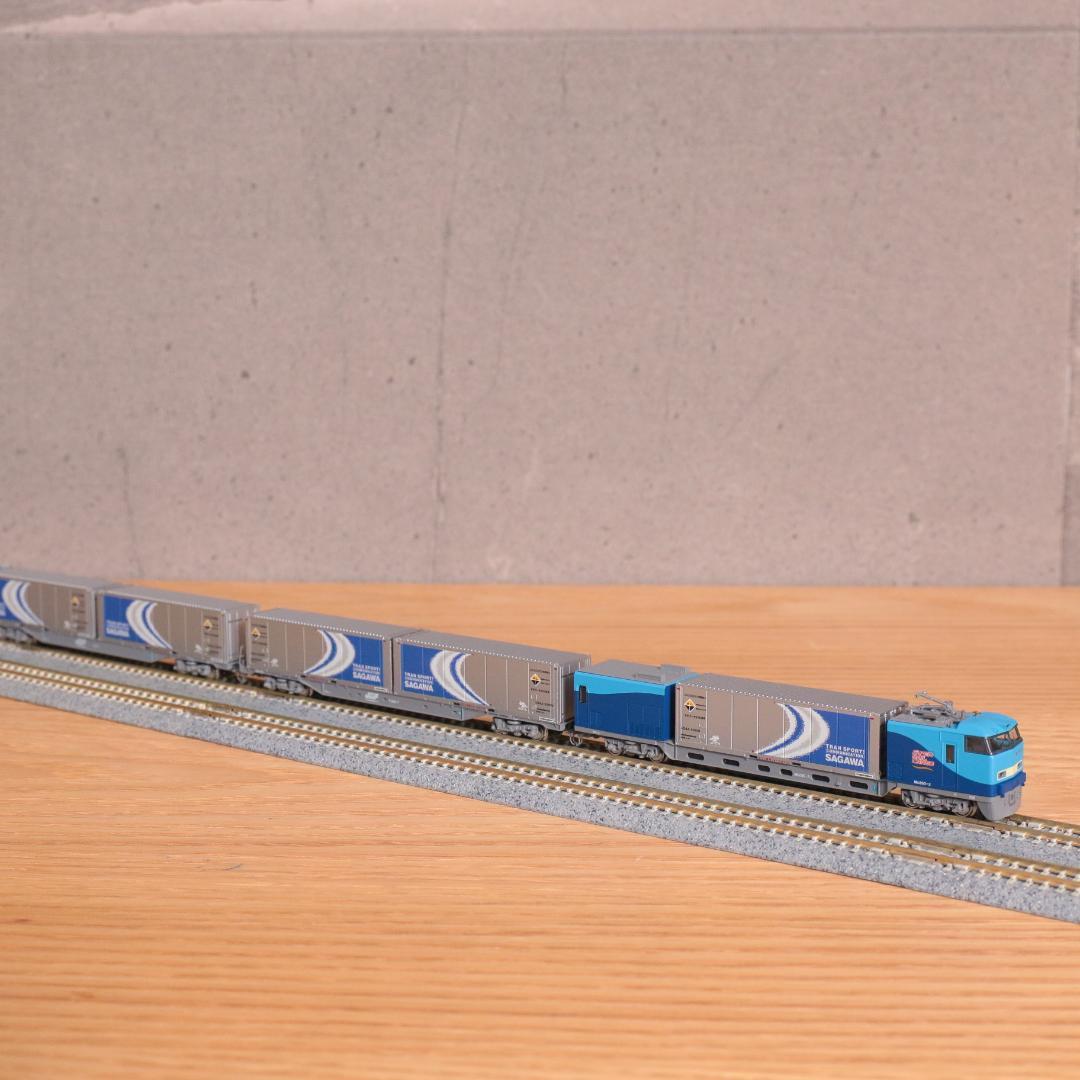 KATO10-1721 M250系スーパーレールカーゴ 基本セット4両 佐川急便