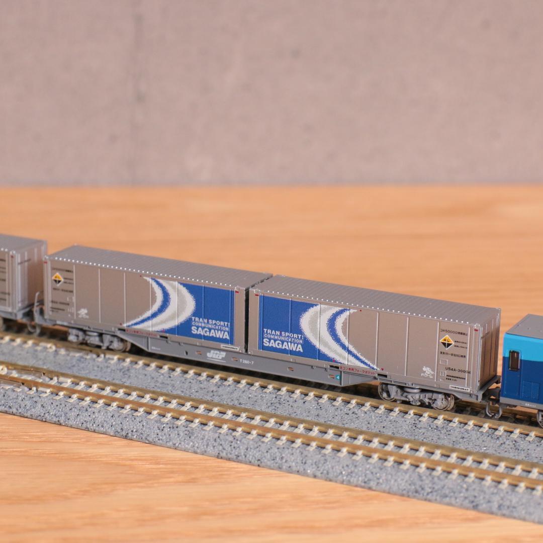 KATO10-1721 M250系スーパーレールカーゴ 基本セット4両 佐川急便