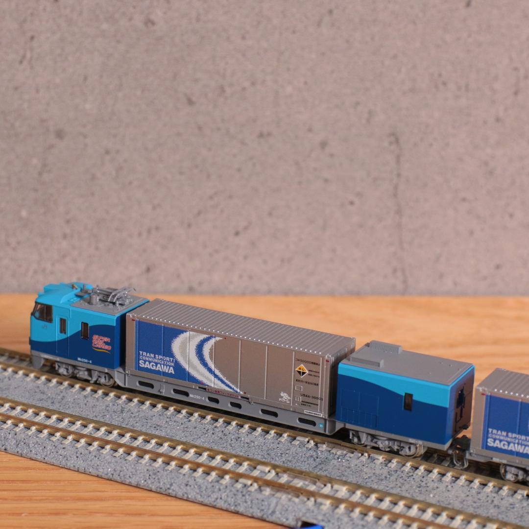 KATO10-1721 M250系スーパーレールカーゴ 基本セット4両 佐川急便