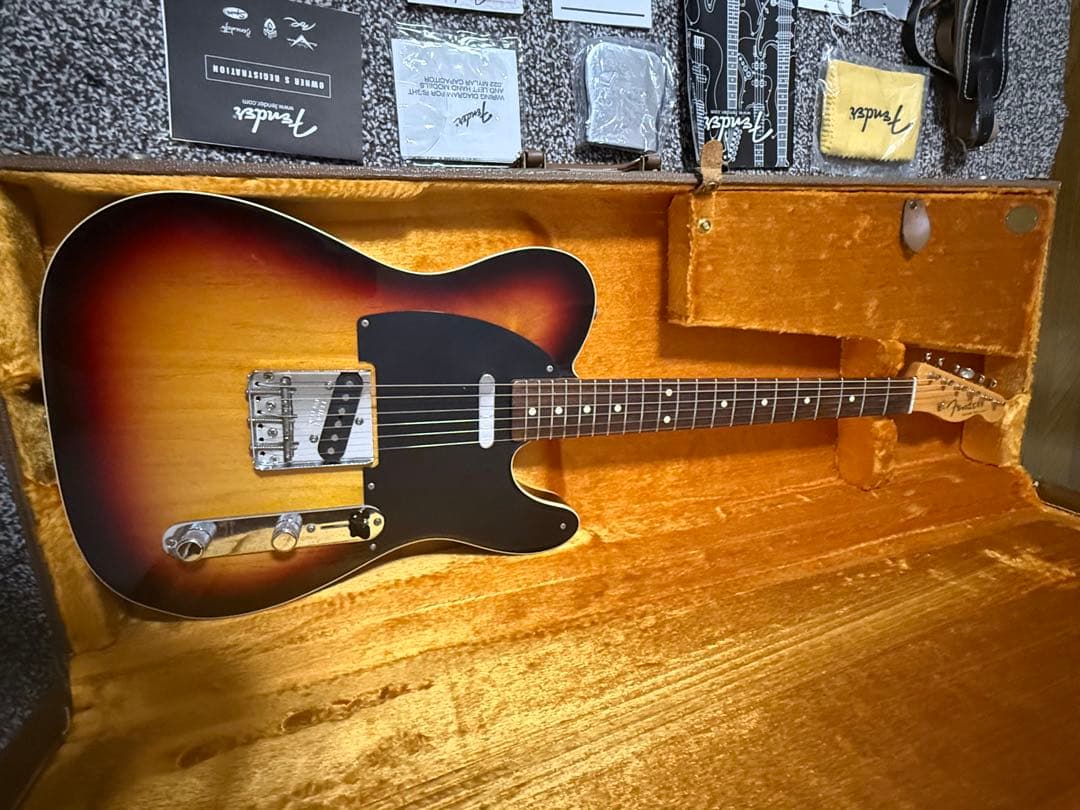 フェンダーUSA アメリカンヴィンテージ62カスタムテレ 約3.2kg - メルカリ