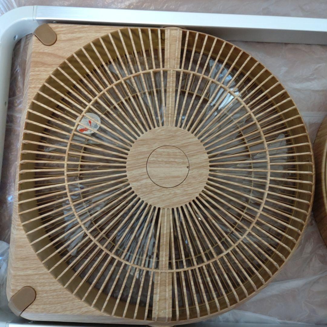 木目調DC扇風機 折り畳み ドウシシャ