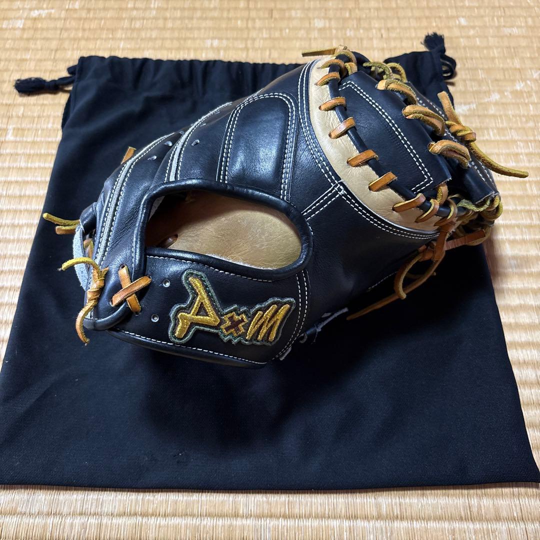 と*も様 ディーバイエム　硬式グローブ　 キャッチャーミット ゼット（ZETT）（メンズ）硬式用グラブ 捕手用 キャッチャーミット