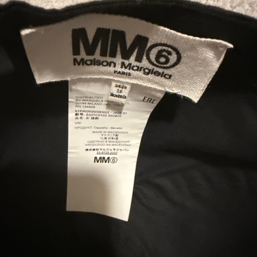 MM6 メゾンマルジェラ キャップ早い物勝ち本日まで - メルカリ