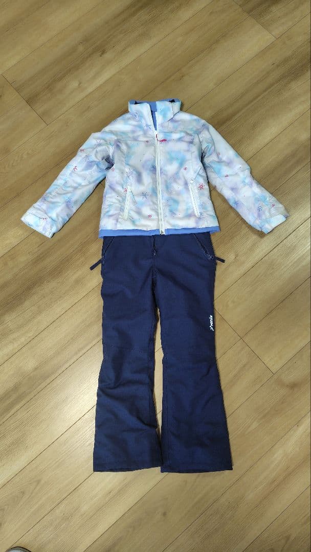 phenix スキーウェア サイズ130 水色 フェニックス（PHENIX） スキーウェア キッズ 子供 上下セット スノー