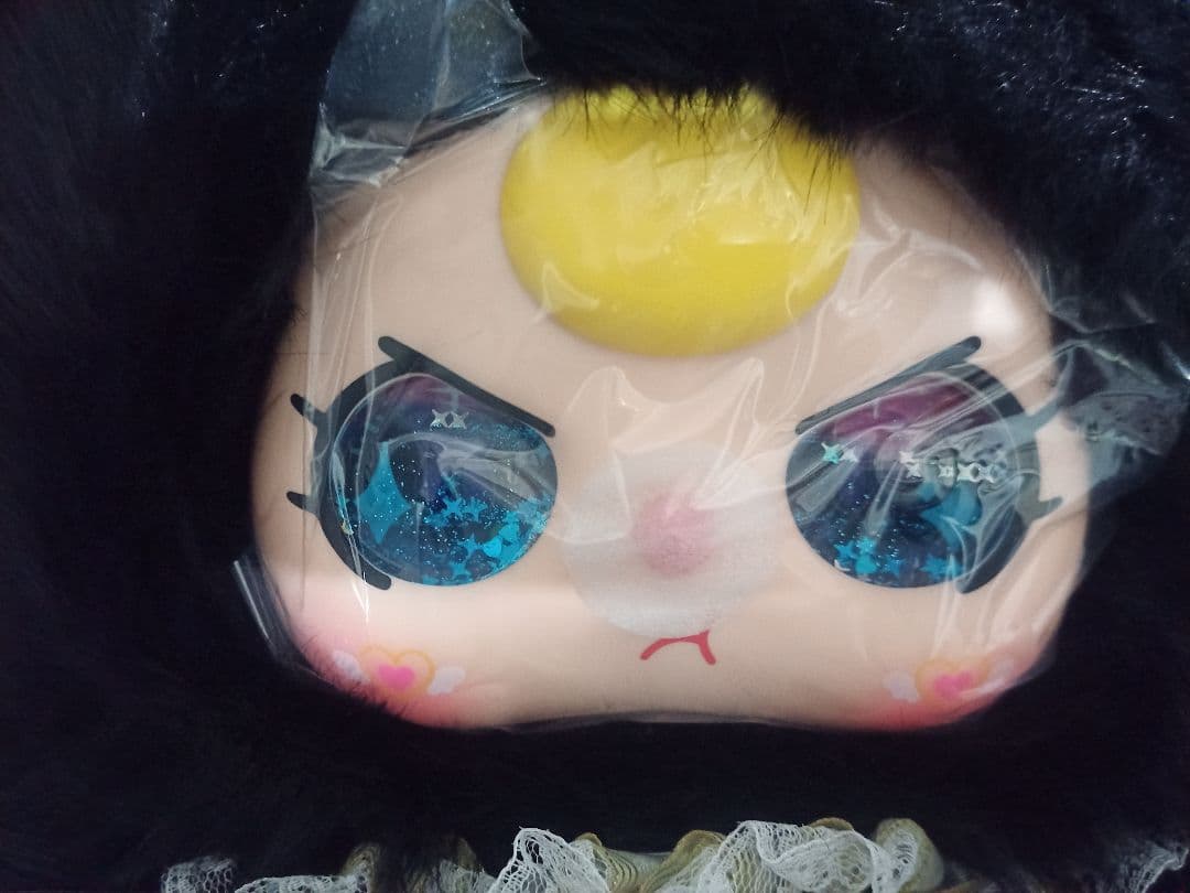 ★新品！★オイル目★Baby three★AI800%★黒猫★ぬいぐるみ★