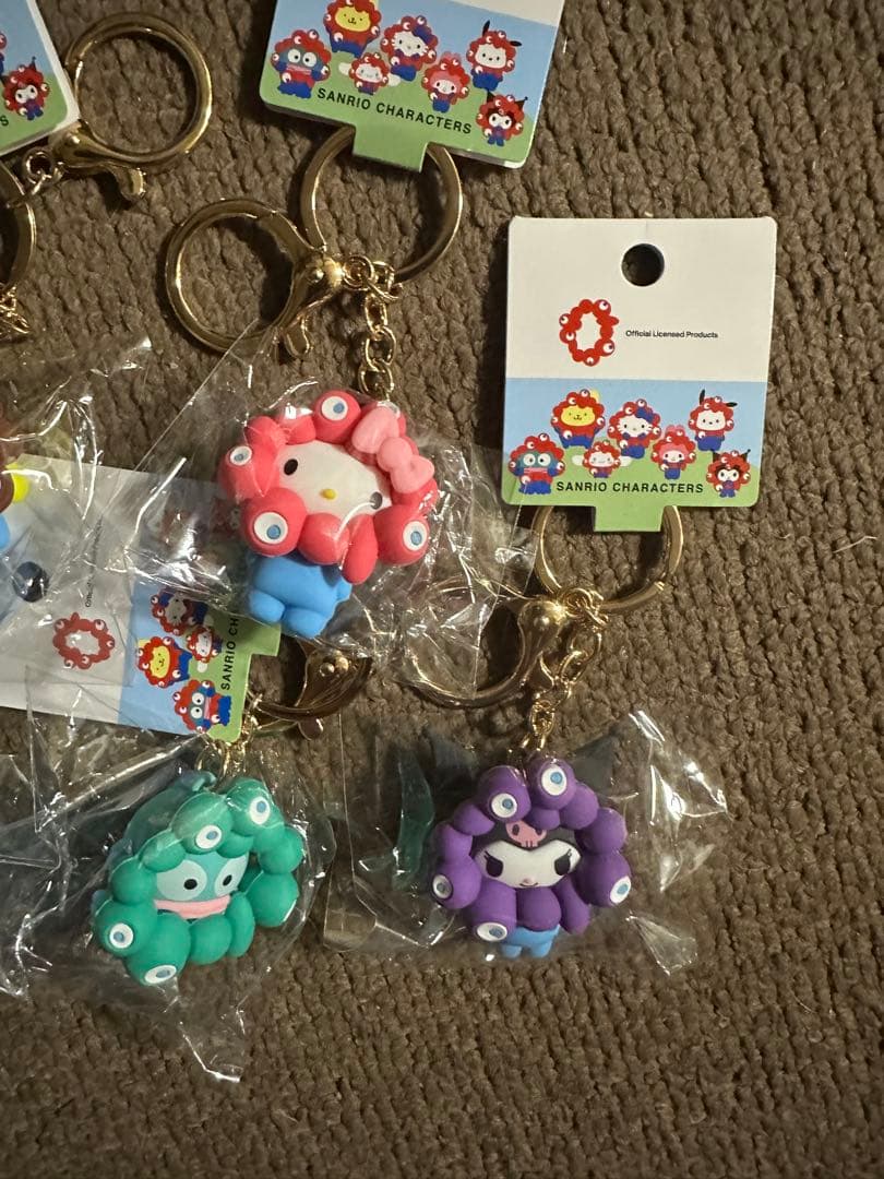 サンリオ ミャクミャクなりきりパステルカラー キーホルダー 7種